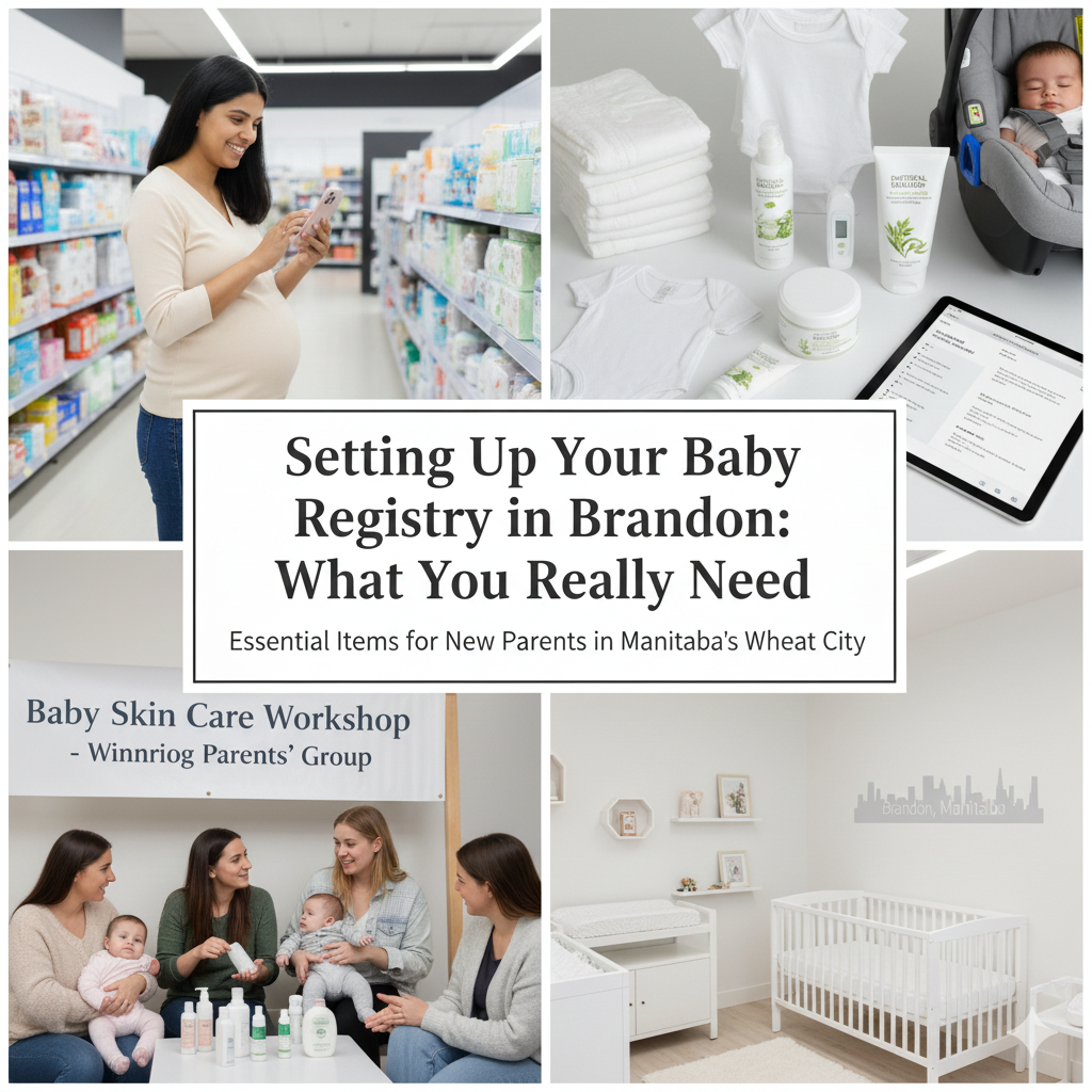 Setting up your baby registry in Brandon - what you really need for Manitoba parents
