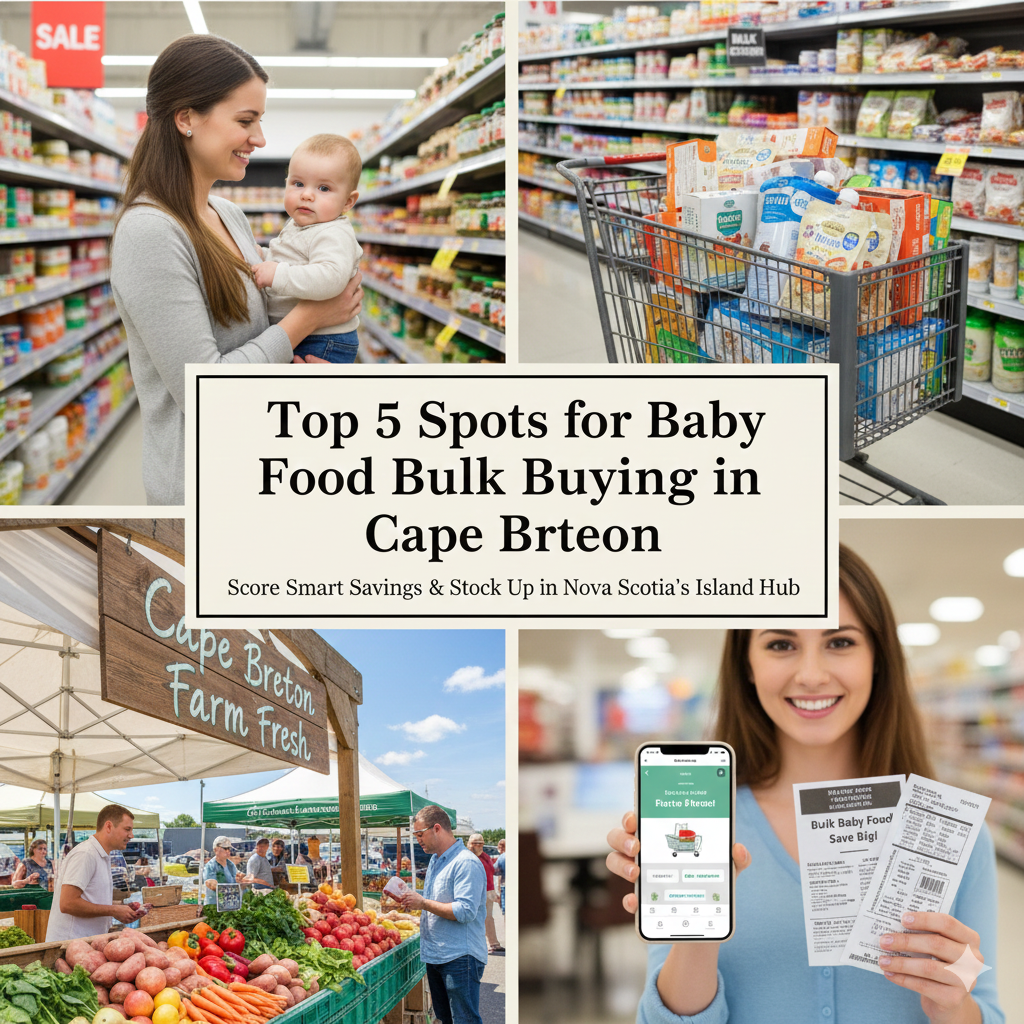 Top 5 spots for baby food bulk buying in Cape Breton - Nova Scotia shopping guide