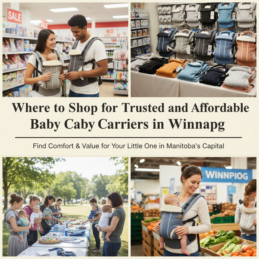 Where to shop for trusted and affordable baby carriers in Winnipeg - Manitoba parent guide