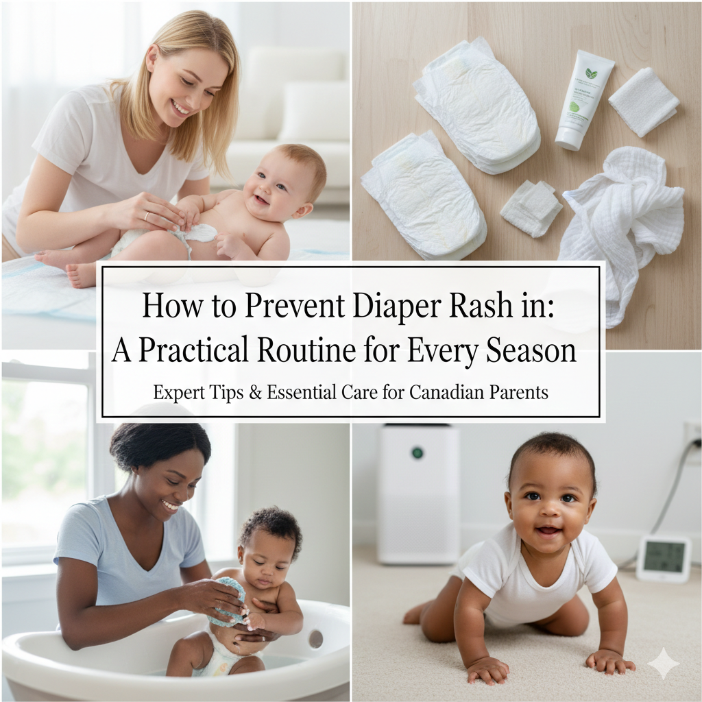 How to prevent diaper rash in Canada - a practical routine for every season