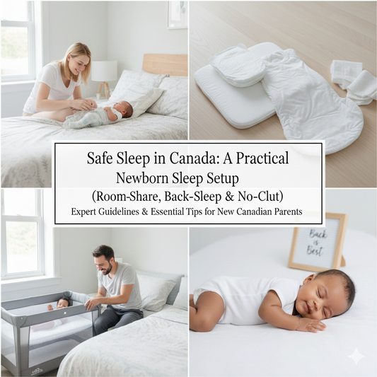 Safe sleep in Canada - a practical newborn sleep setup guide for Canadian parents