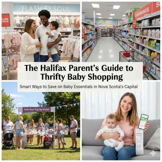Halifax parent's guide to thrifty baby shopping - budget tips for Nova Scotia families