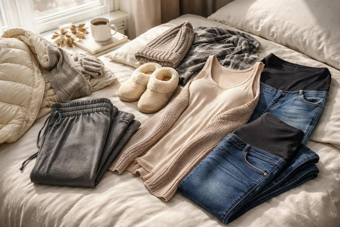 Comfortable maternity clothing staples for Ontario seasons