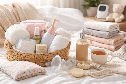 First-time mom postpartum recovery essentials on budget