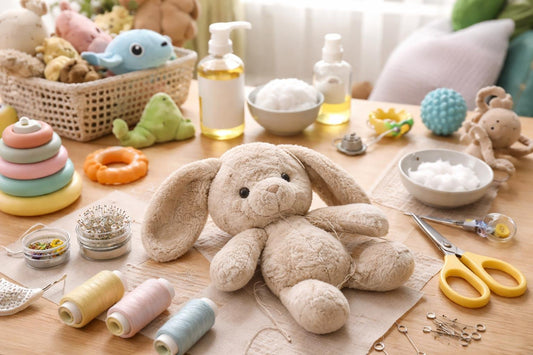 Repairing soft sensory toys: sewing, cleaning, and safety tips