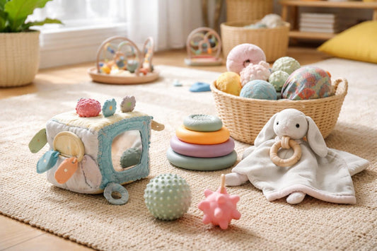 Soft sensory toys for babies, toddlers, and preschoolers