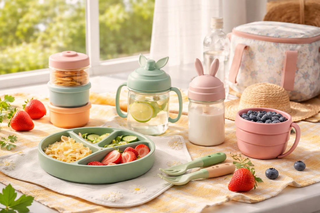 Spring feeding essentials for kids: bottles, bowls, snack containers