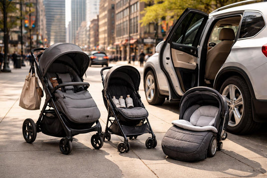 Toronto commuter stroller and car accessory