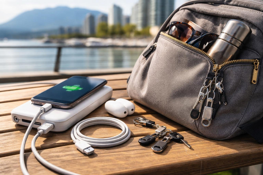 Vancouver commuter kit with cables and zipper tools