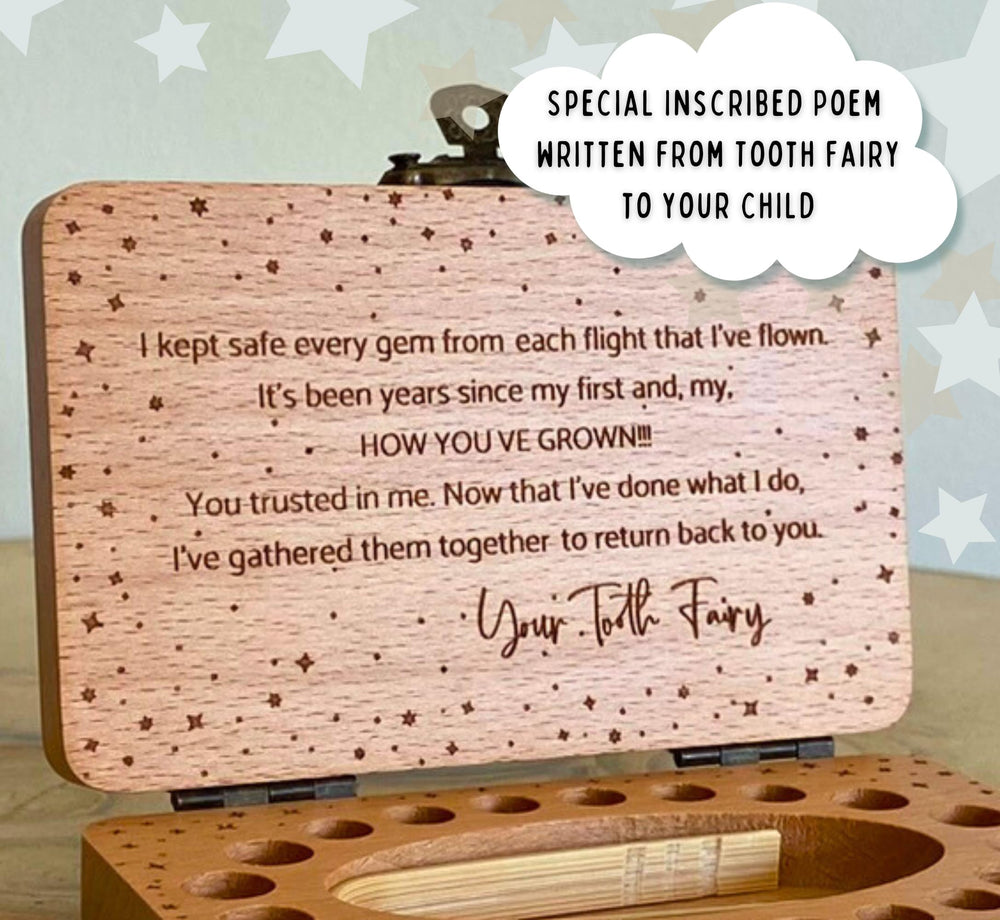 Bamboo tongs from 20 Moments of Tooth Fairy for hygienic handling during tooth transfer