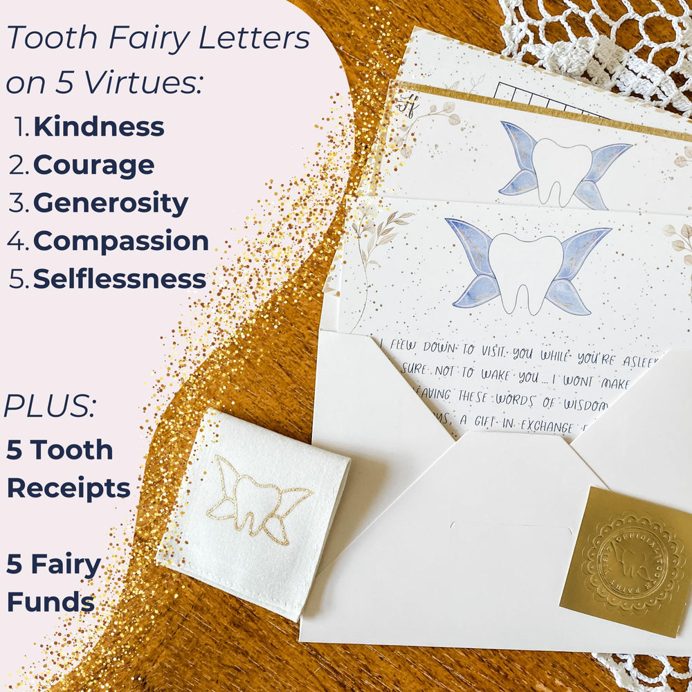 Soft bag for safekeeping lost tooth from 20 Moments of Tooth