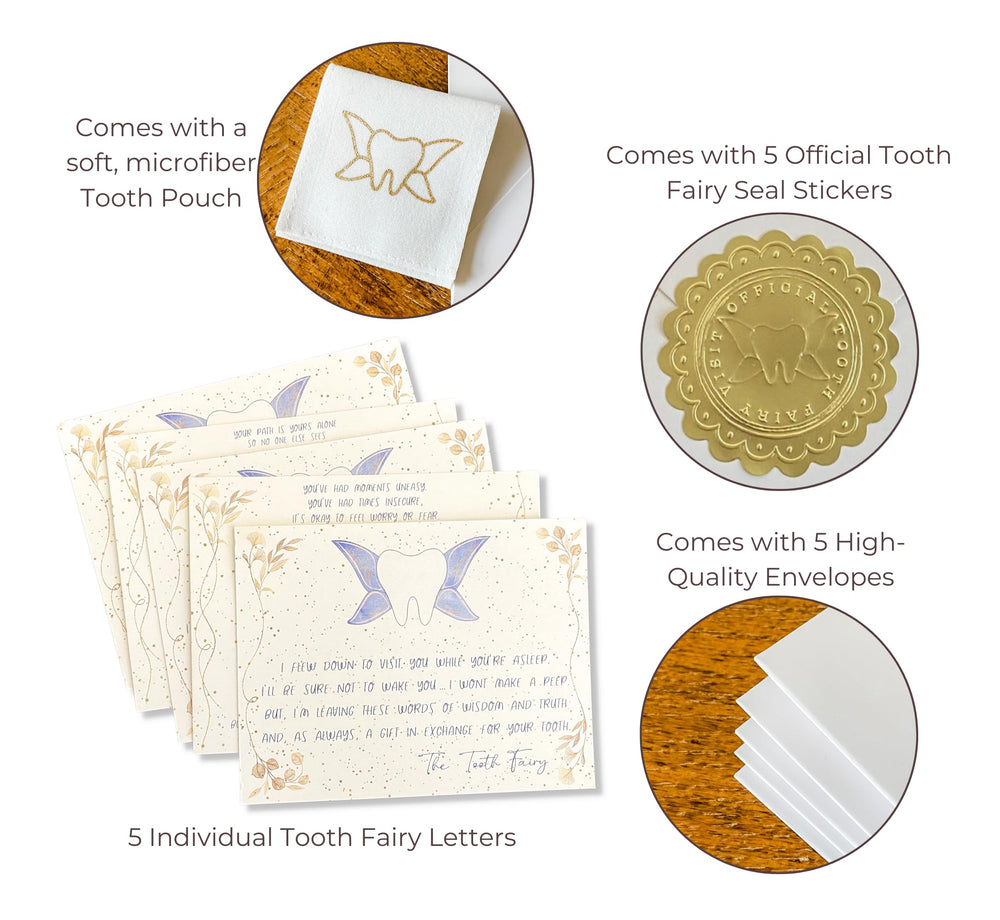20 Moments of Tooth kit layout shows clear organization for easy setup.
