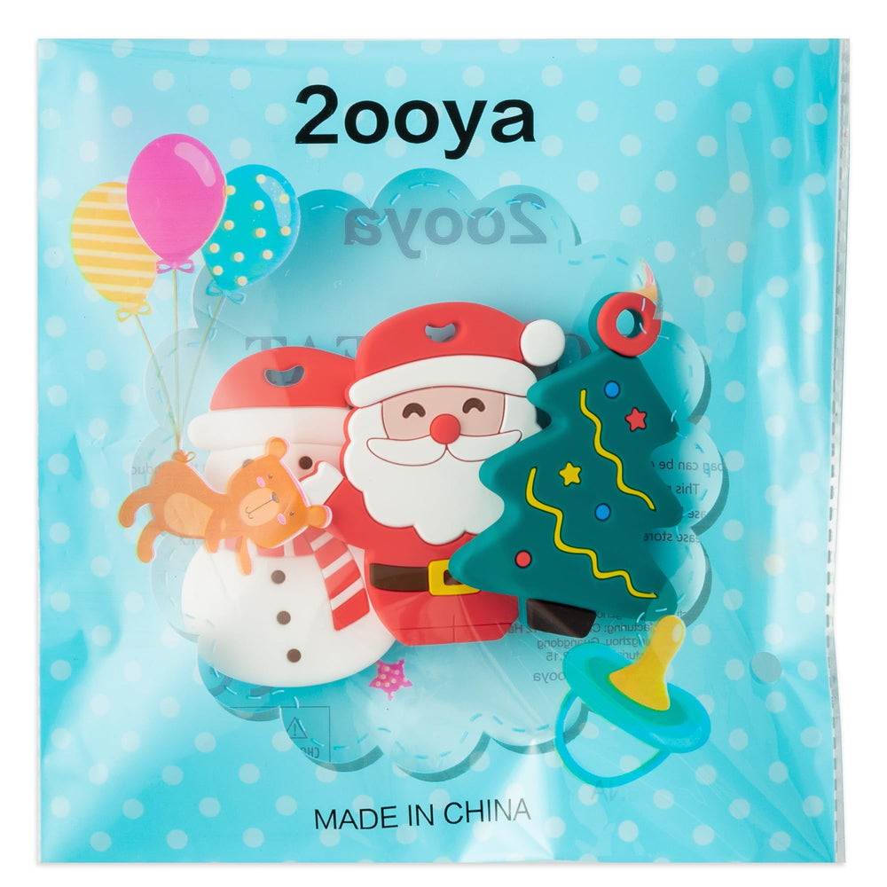 2ooya Christmas teether heat-resistant and easy to sterilize