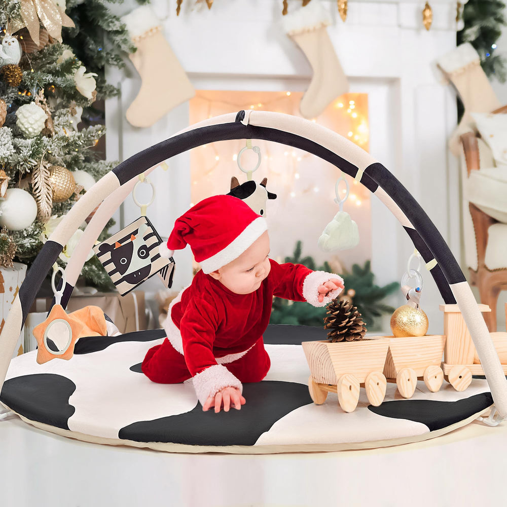 2PM SPORTS self-discovery mirror on mat; encourages self-awareness during play