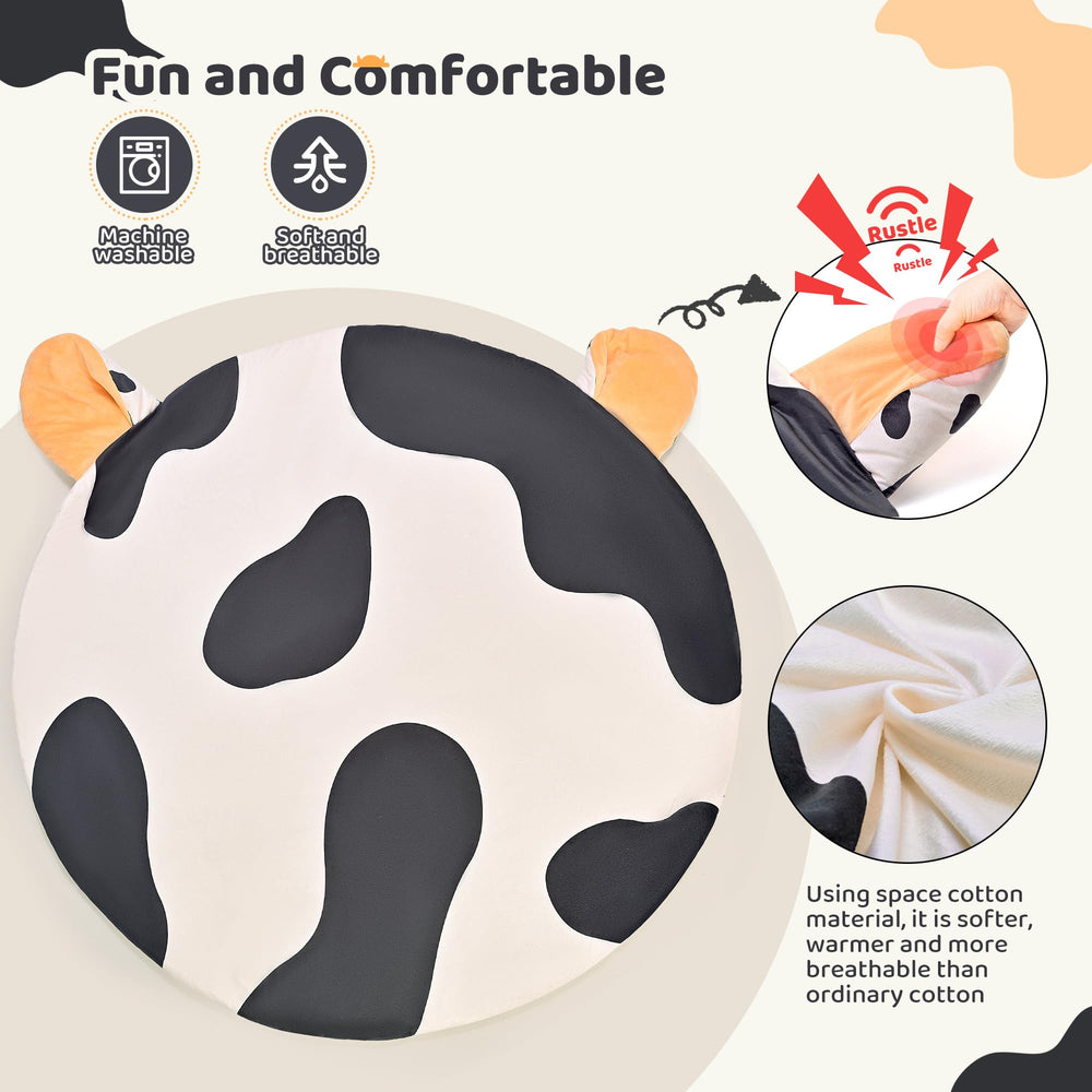 2PM SPORTS cow-toy close-up; supports cooperative play and discovery