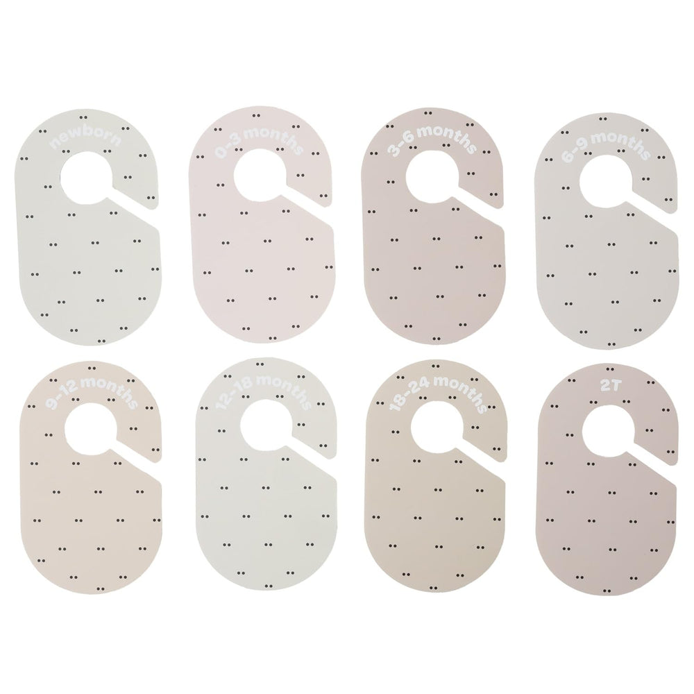 3 Sprouts closet dividers 18-24 month labels boost closet organization.