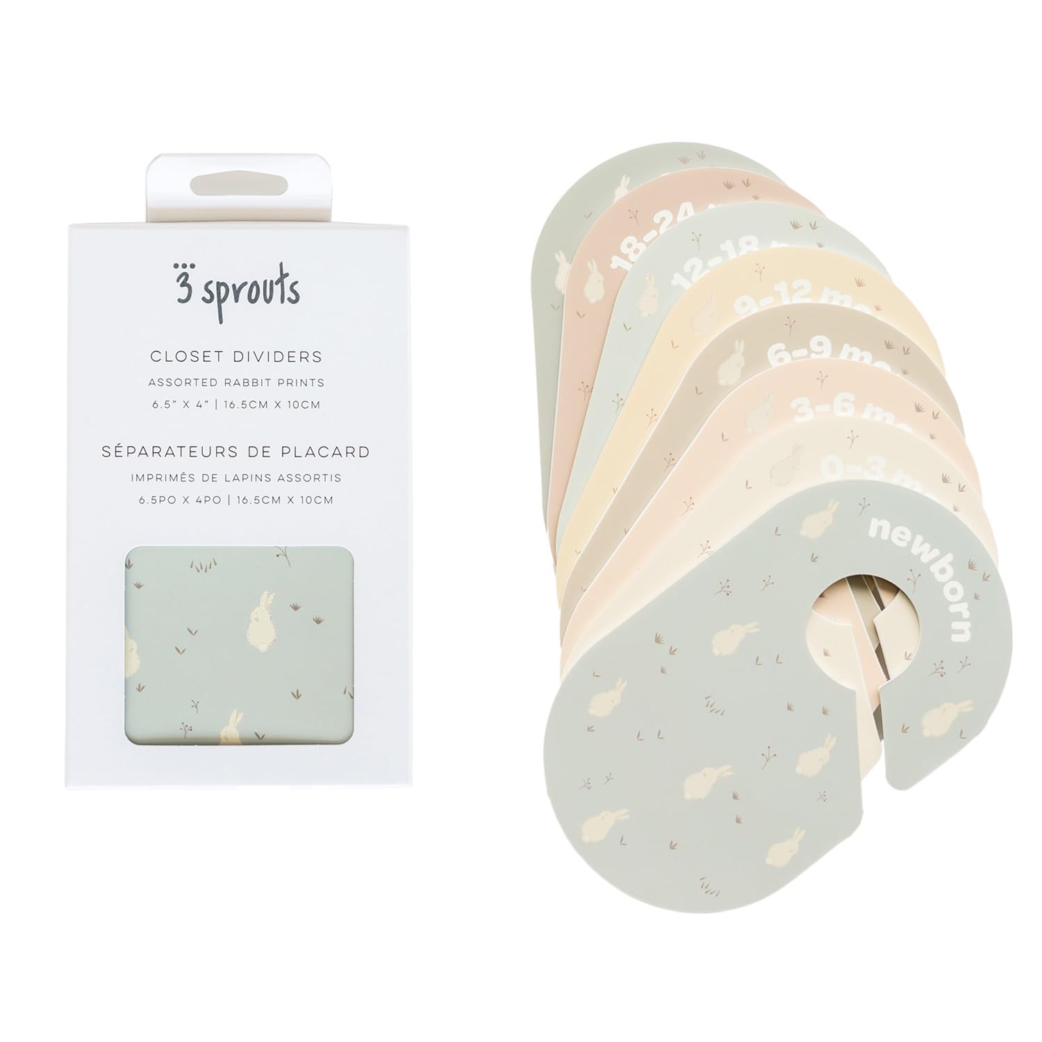 3 Sprouts Rabbit dividers built with durable materials for long-term use