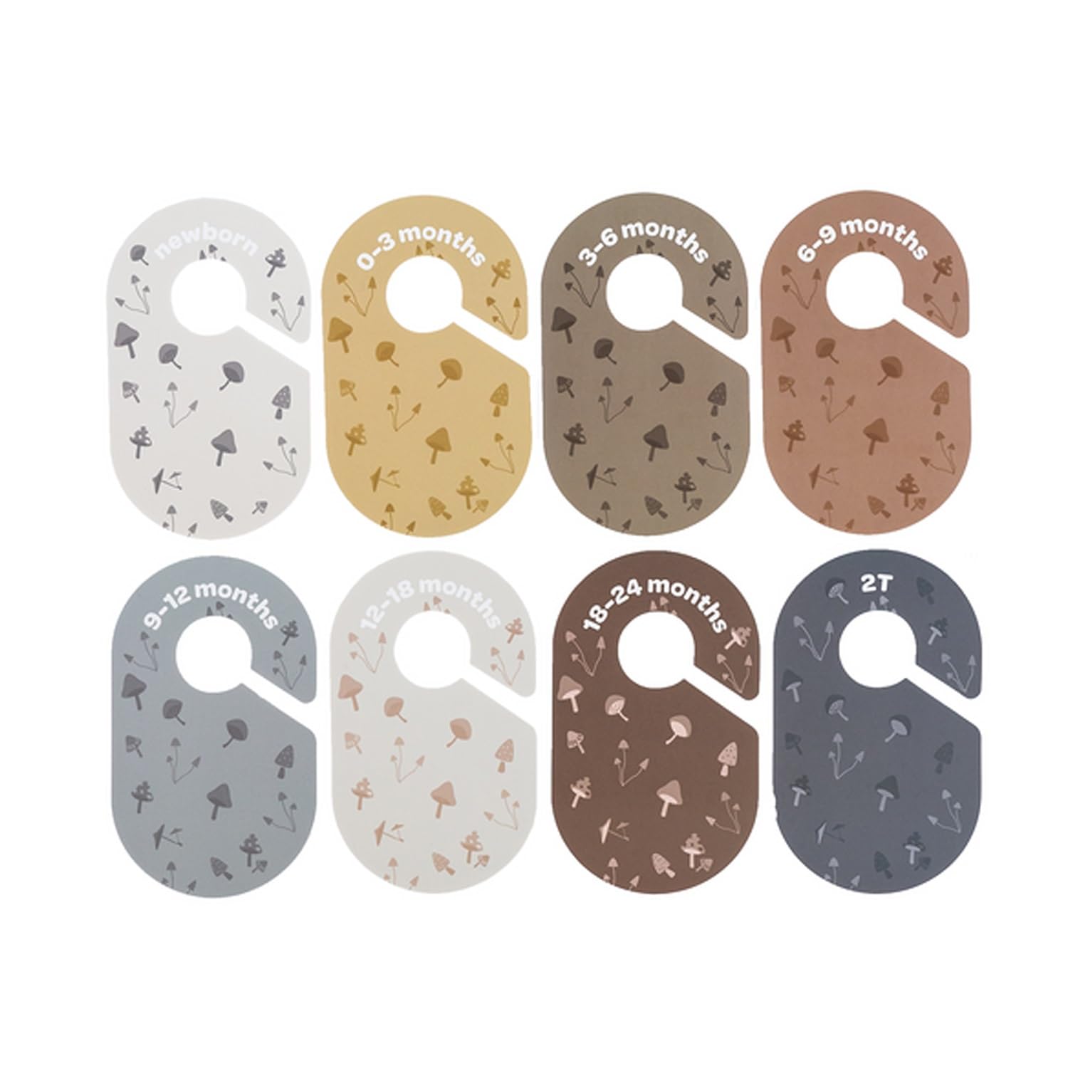 3 Sprouts closet divider rod-fit closeup showing compatibility