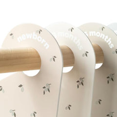 3 Sprouts size labels help identify newborn to 2T clothes at a glance
