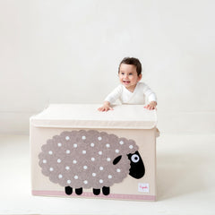 3 Sprouts durable seams and cheerful animal design in a kid-friendly chest.