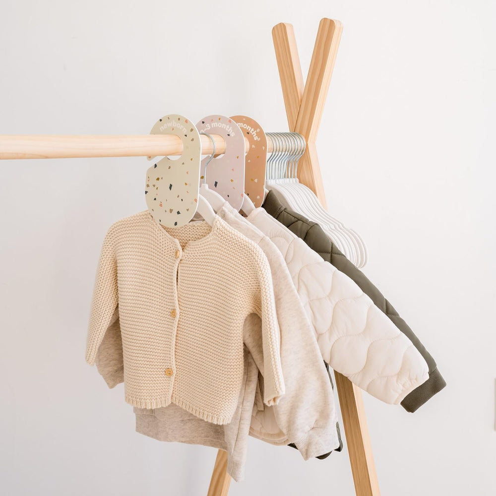 3 Sprouts infant to toddler wardrobe setup simplifies daily dressing