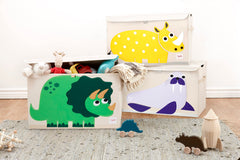 3 Sprouts reinforced seams ensure durability for kids' daily storage needs.