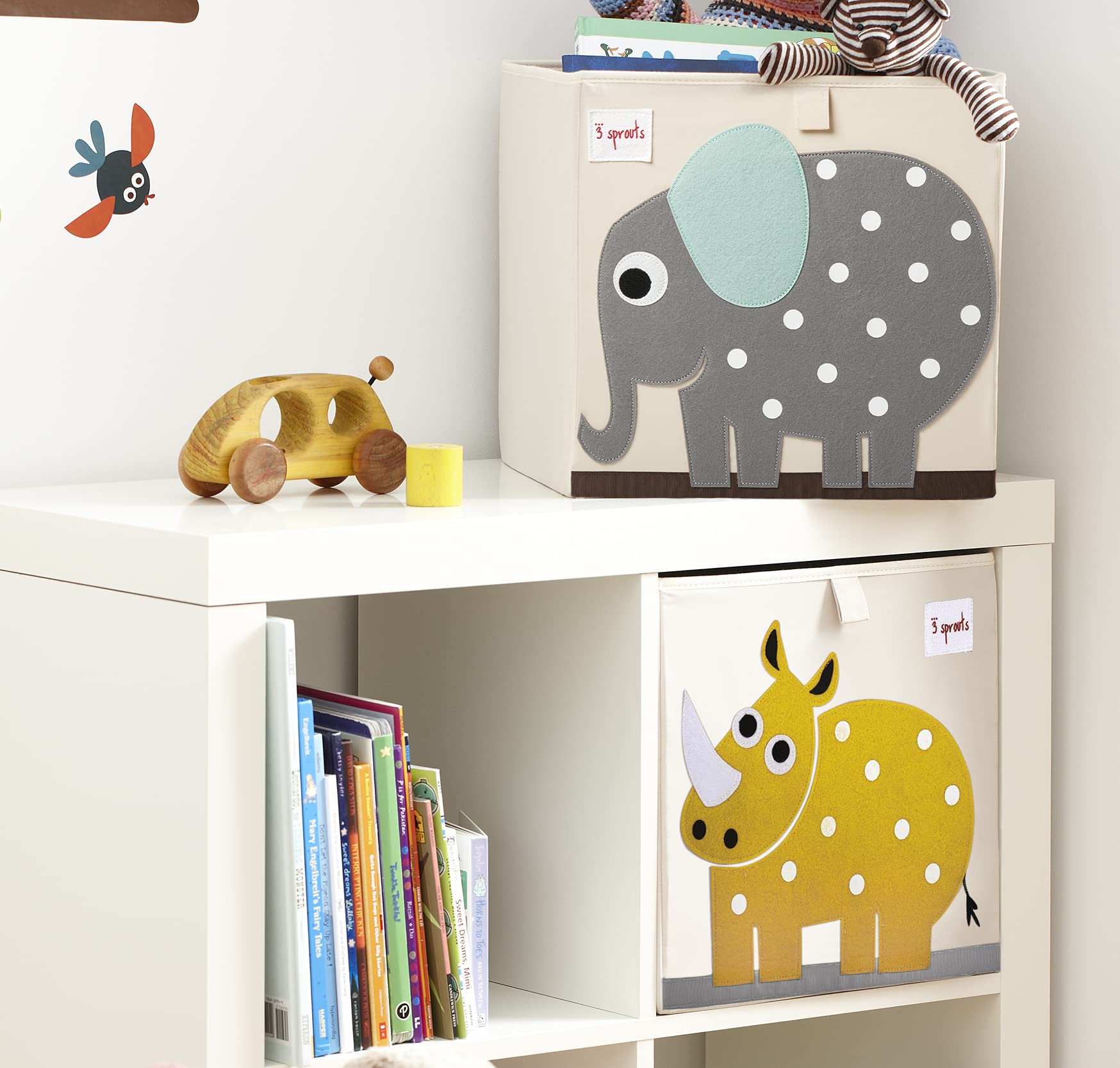 3 Sprouts storage cube serves toys, books, and clothes in versatile spaces
