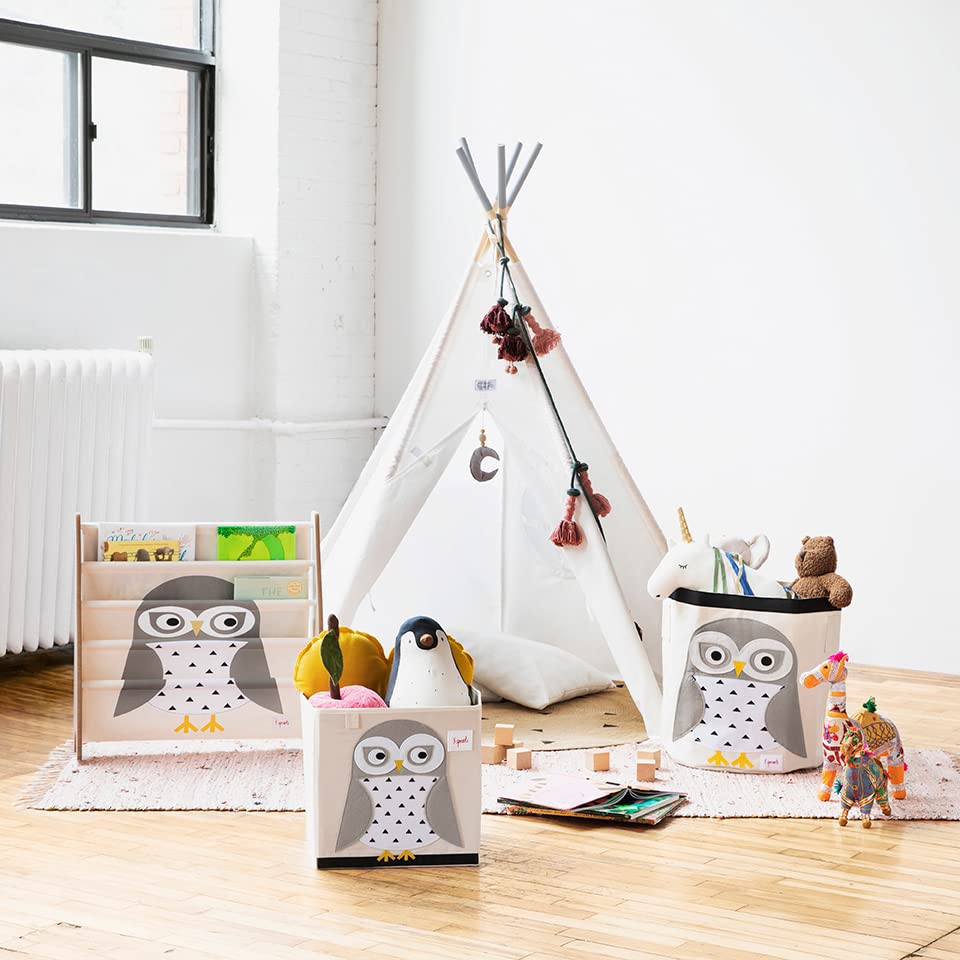 3 Sprouts storage solution helps keep playroom and living areas organized