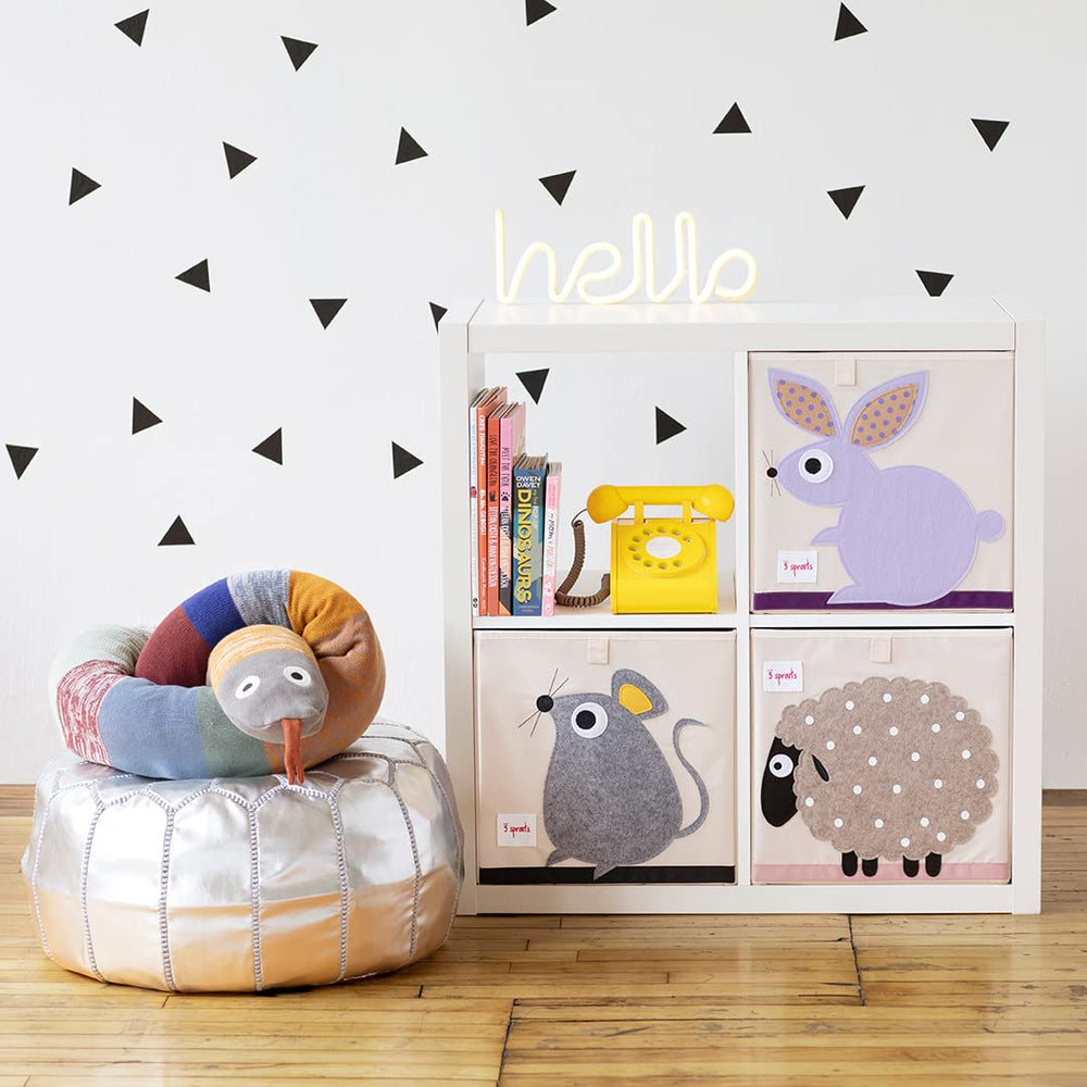 3 Sprouts toy storage organizer uses durable fabric for daily use