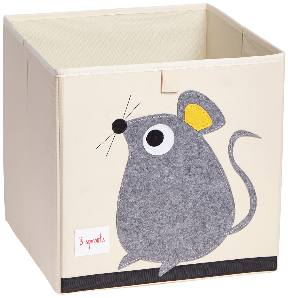 3 Sprouts toy storage organizer fits Kallax cubes for seamless shelving