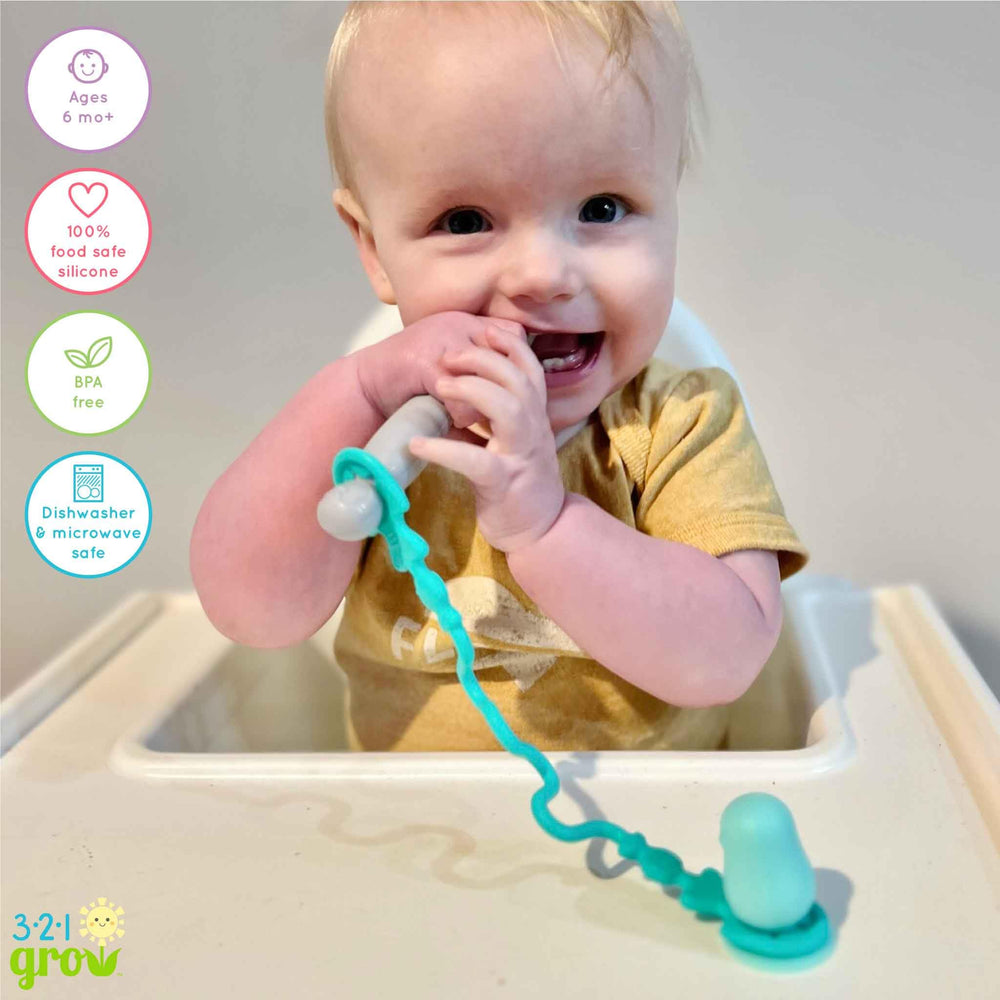 321 Grow soft-gums spoon delivers gentle feel for little mouths