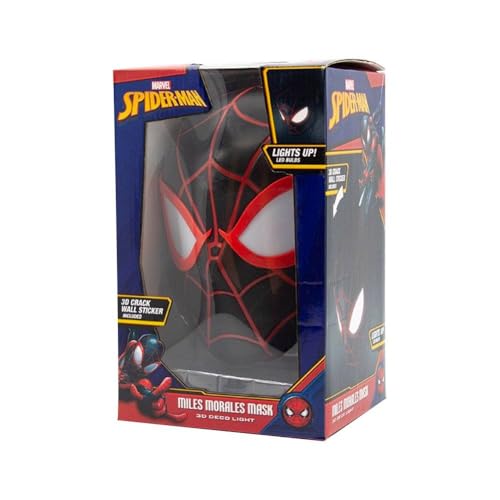 3DLightFX Miles Mask wall sticker included enhances quick secure mounting
