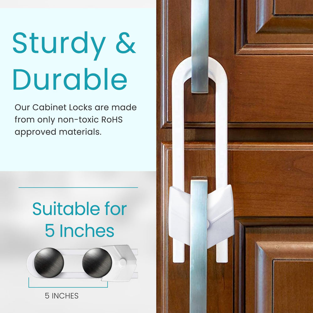 48pack baby-proofing kit door knob covers prevent unintended door access