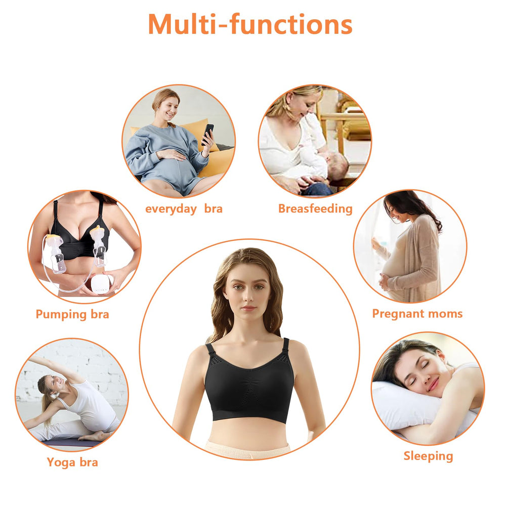 4HOW pumping-bra pump-compatible with popular brands for versatile use