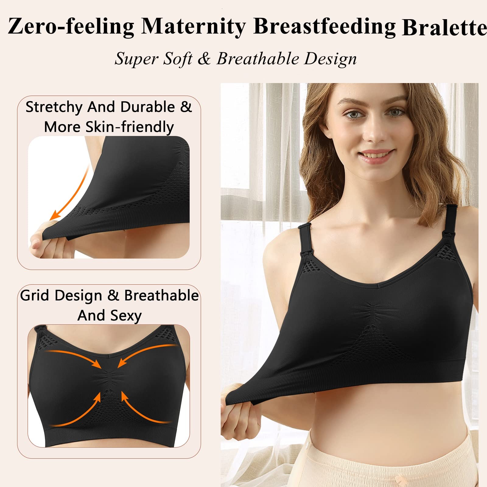 4HOW pumping-bra universal-compatibility fits major pump brands and wearable devices.