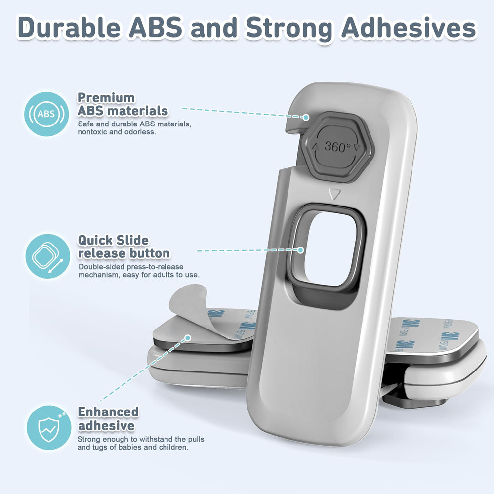 4our Kiddies multi-use locks fit fridges, cabinets, ovens, and more.