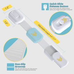 4our Kiddies release button demonstrates easy, keyless operation