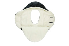 7 A.M. baby car seat blanket adjustable design with hood and leg muffs