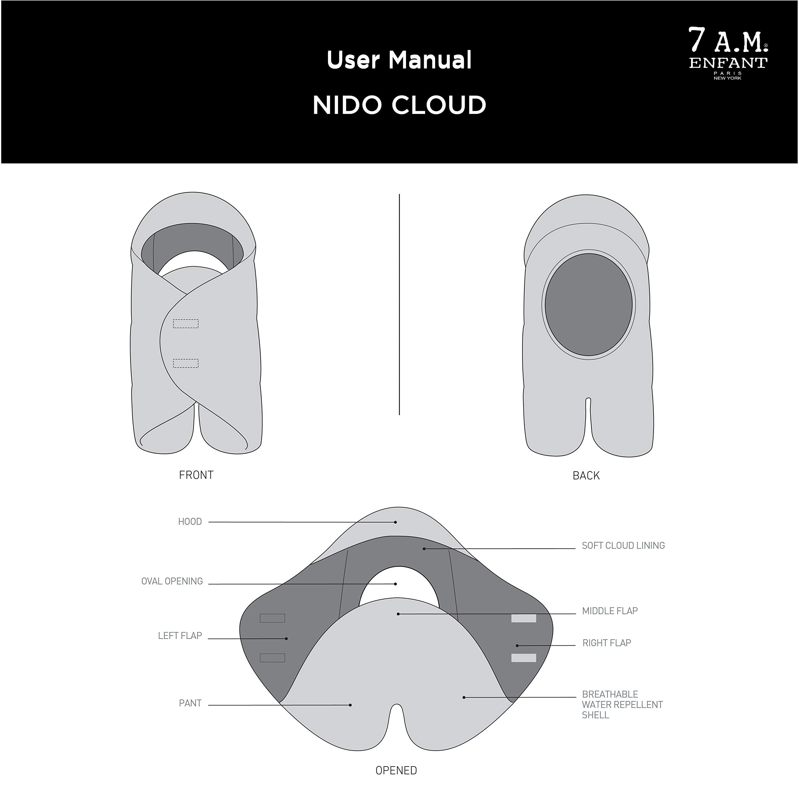 7 A.M. baby car seat blanket large size 31x40 offers roomy warmth as baby grows