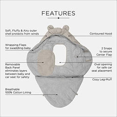 7 A.M. Enfant Nido cover shown with stroller usage for versatile travel