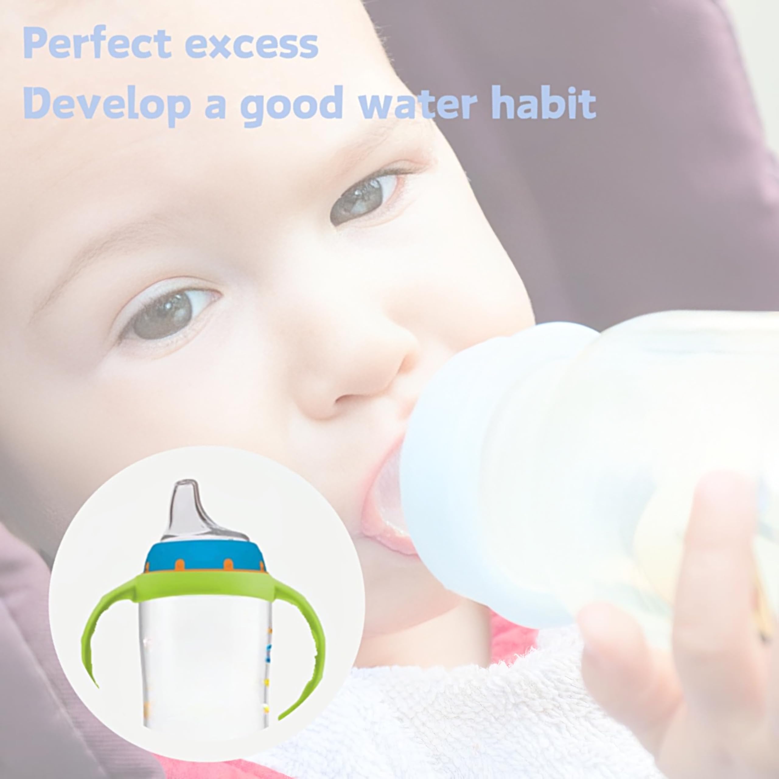 8Pack BPA-free silicone spout ensures safe daily use