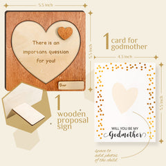 97 Decor will you be my godmother card-front—a photo-ready moment for a meaningful request