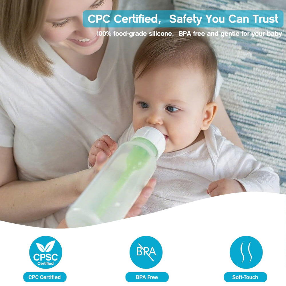 Cathill 8m+ transition nipple supports growing infants toward straw drinking