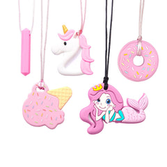 Forgreafa chew-necklaces octagonal design for sensory play and safe chewing