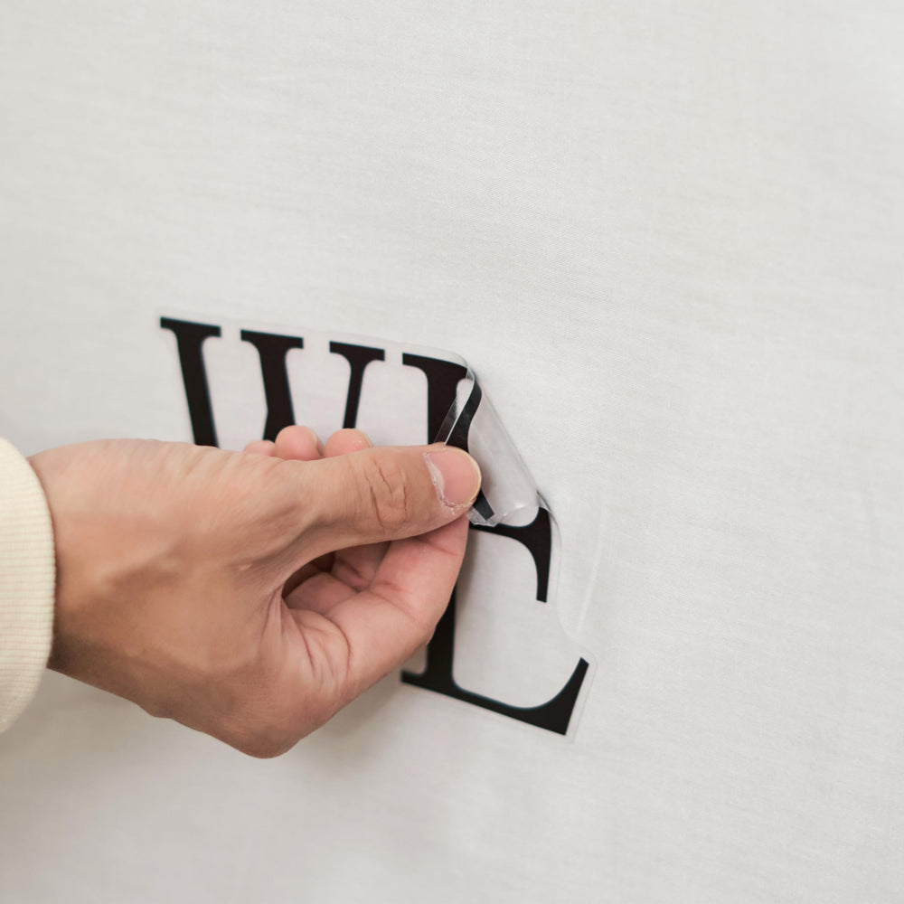 Gostman We're Engaged decal offers simple application instructions for a clean setup.