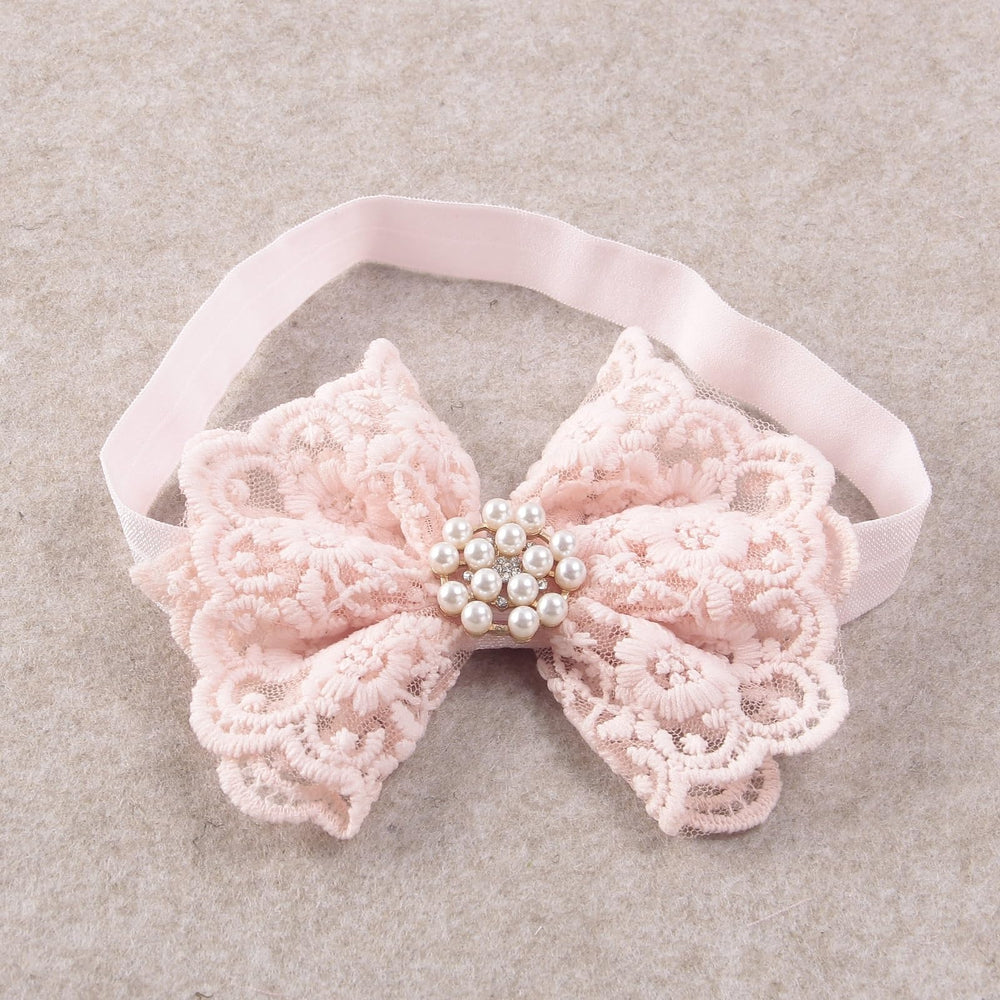 Nishine white pink colorway headband coordinating outfits