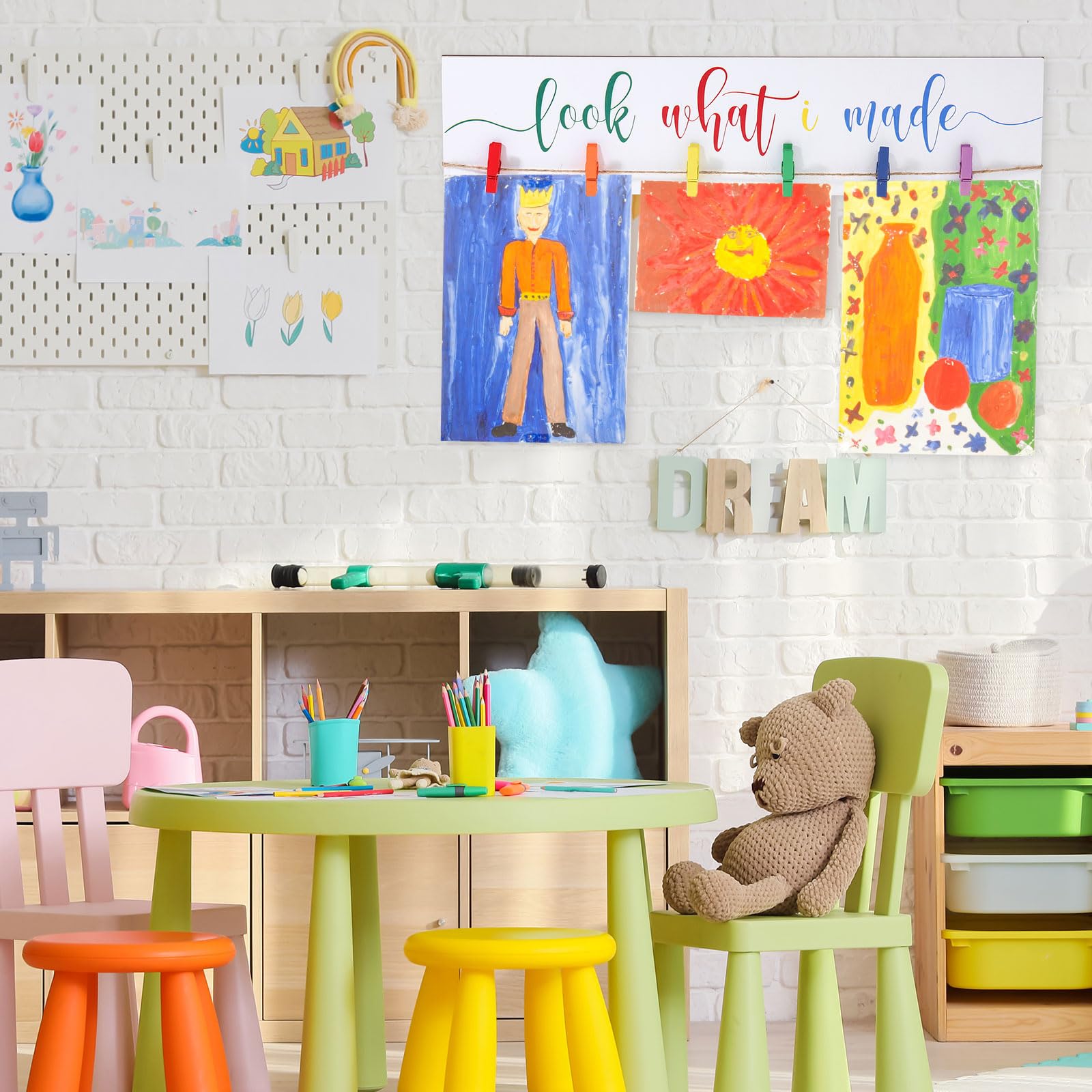 Sawysine durable wood art display keeps memories visible and organized