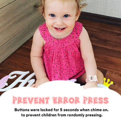 A ALPS kids watch soft silicone strap provides gentle, comfortable wear.