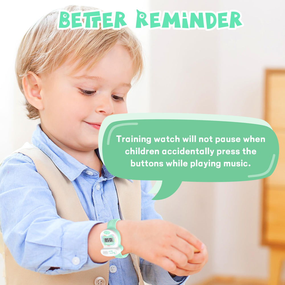 A ALPS kids watch waterproof-buckle design suitable for handwashing