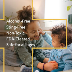A+D Hydrogel Spray fragrance-free label signals safe daily use
